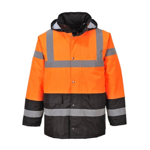 REFLEKTÖRLÜ PARKA 2 RENK TURUNCU-LACİ