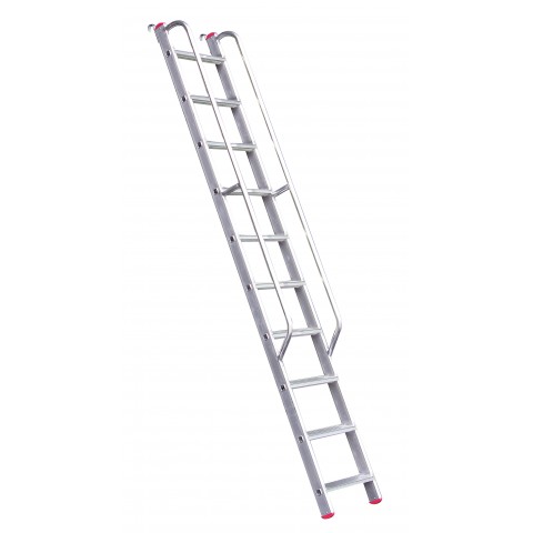 ALÜMİNYUM MERDİVEN 2X11 BASAMAK KORKULUKLU (7211K)