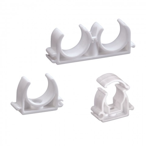 PPRC KELEPÇE TEKLİ 25 MM BEYAZ KALDE