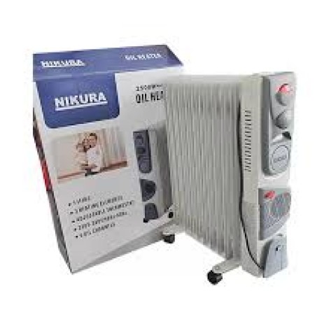 NİKURA 2500W+400W OIL HEATER FANLI 11 DİLİM YAĞLI RADYATÖR
